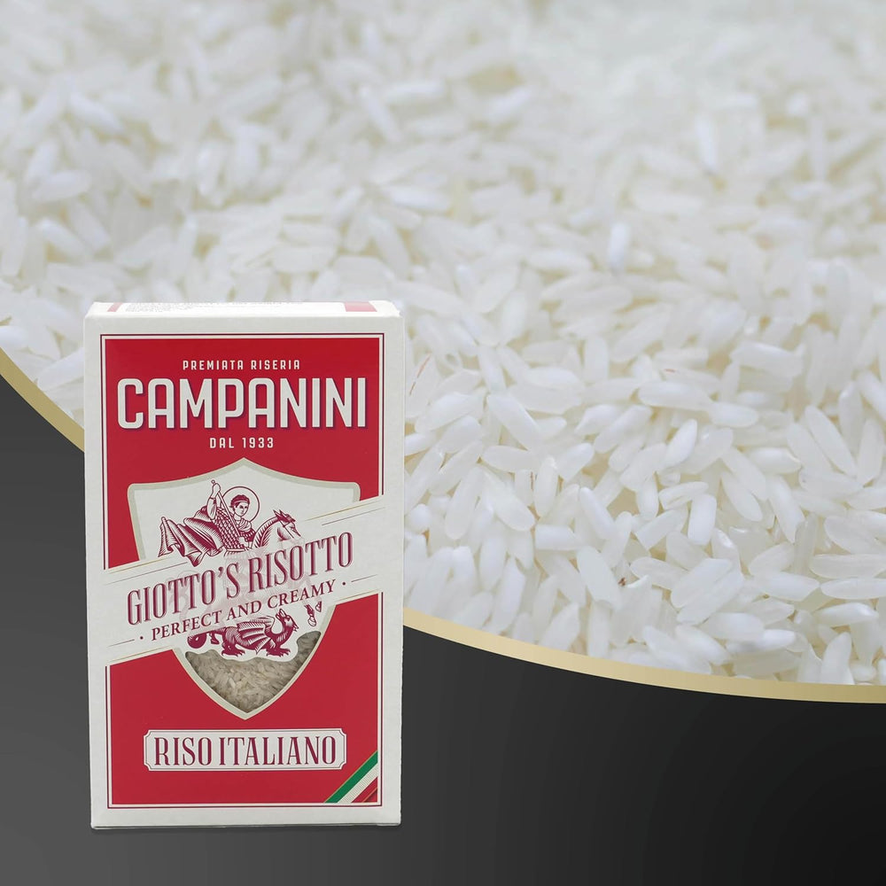 Original rice for risotto | Campanini rice for risotto | 1000g | from Italy | Risottos and soups