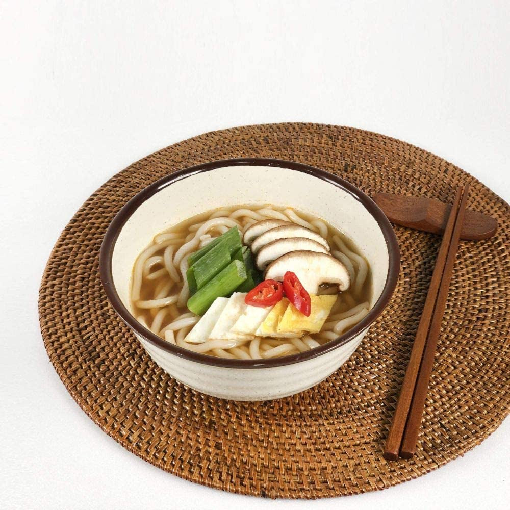 Allgroo Udon Instant Noodles - Spicy Udon Soup, quick preparation - Contains 3 servings - 1 x 690g