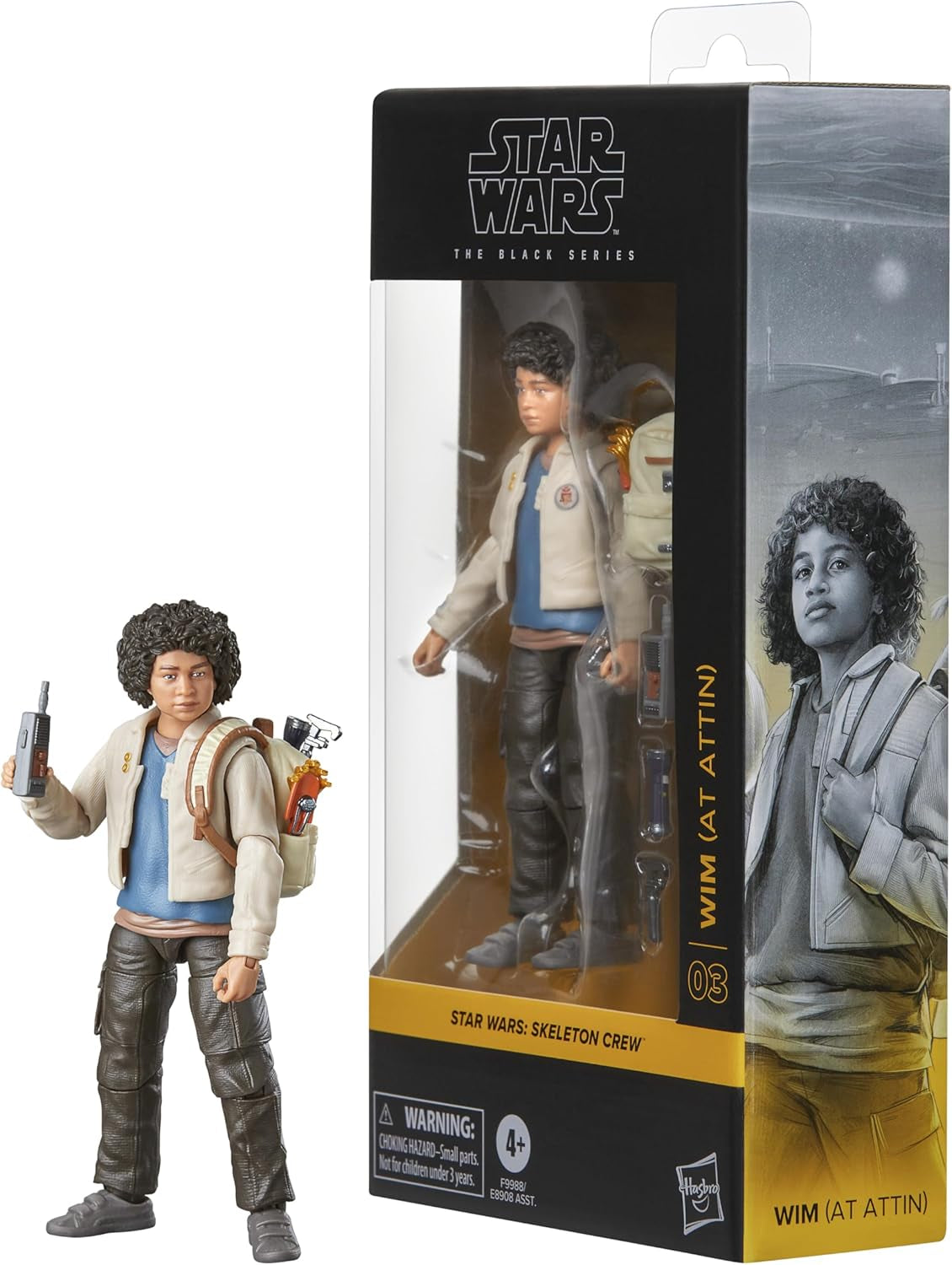 Star Wars Seria Neagră Piratul Căpitan Brutus (Port Borgo), Skeleton Crew Action Figure (15 Cm) Action figures Naty Shop Wim