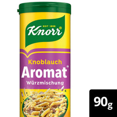 Knorr Würzmischung Garlic Aromat für schnelle Gerichte zum Würzen und Verfeinern von Pasta, Pizza, Gemüse und mehr 90 g