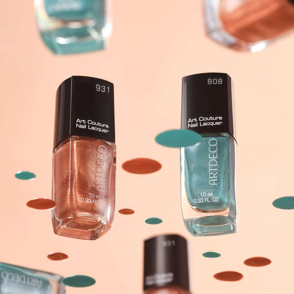 ARTDECO Art Couture Nail Lacquer - nail polish with vinyl gloss effect and brush for a perfect layer - 1 x 10ml