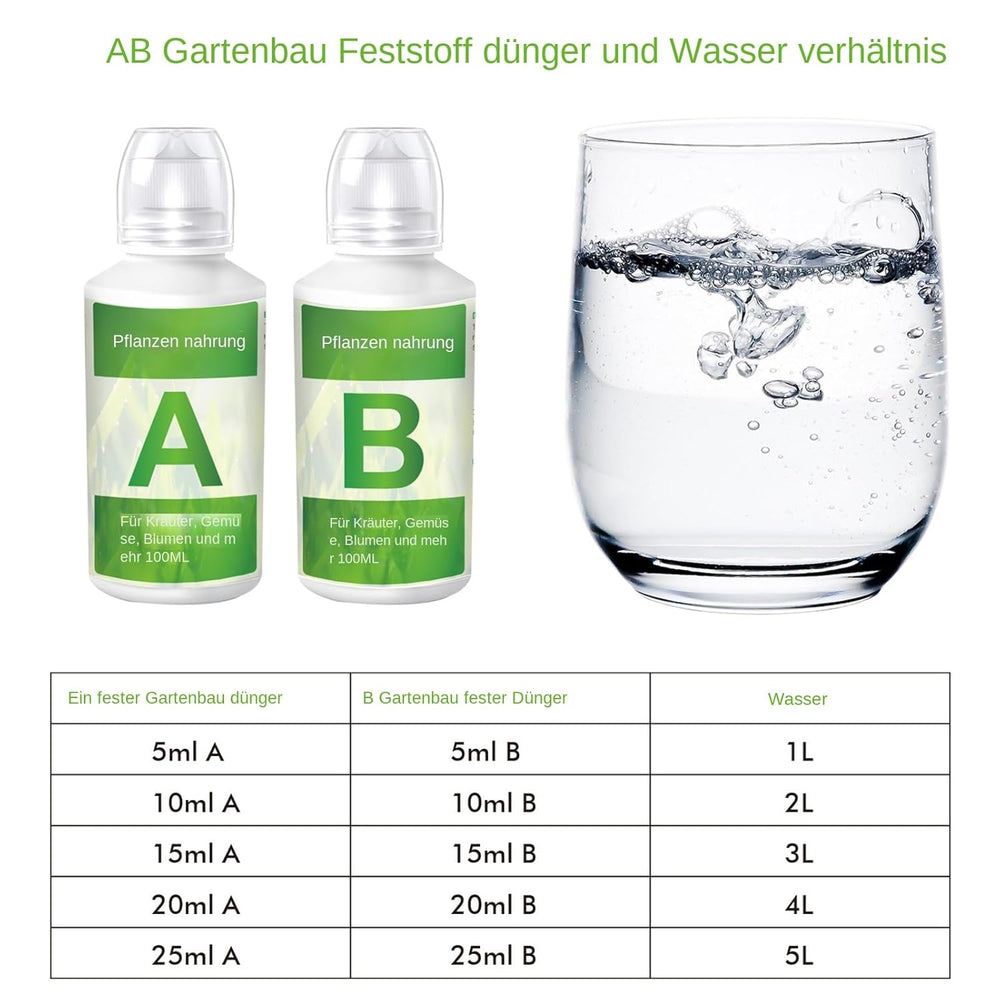 2pcs Hydroponic Plant Fertilizer, Hydroponic Plant Nutrients, Hydroponic Fertilizer, Hydroponic Plant Nutrient Solution, A & B Hydroponic System Fertilizers