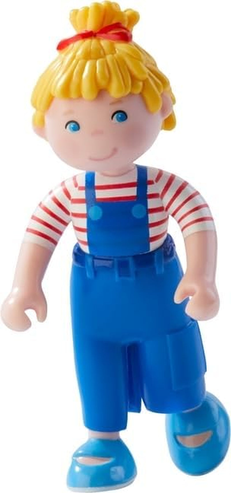 HABA 303672 - Little Friends - Conni | Mini păpușă drăguță de la 3 ani | Păpușă pliabilă durabilă din plastic pentru distracție de lungă durată în timpul jocului | Cadou pentru toți fanii Conni Papusi Naty Shop