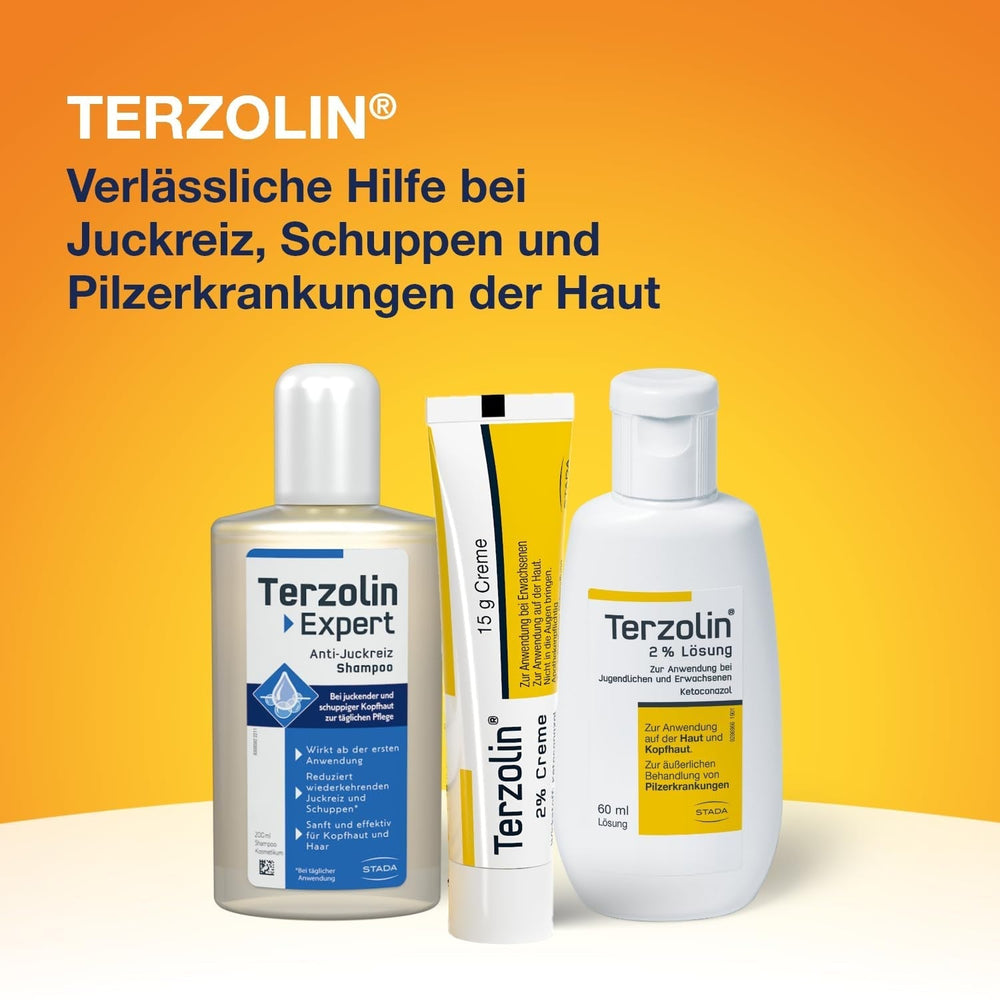 Terzolin Expert Anti-Itch Shampoo, Moisturizing care for sensitive scalp - 200 ml Shower and bath Terzolin