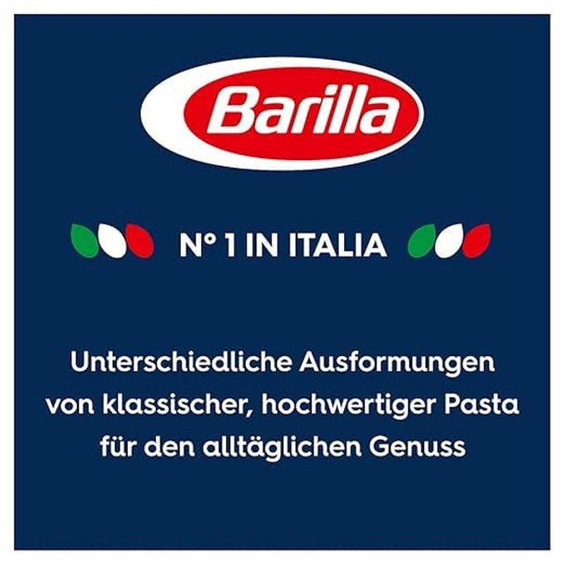 Pasta Barilla Classic Fusilli no. 98, from high quality durum wheat, always al dente, 1 kg