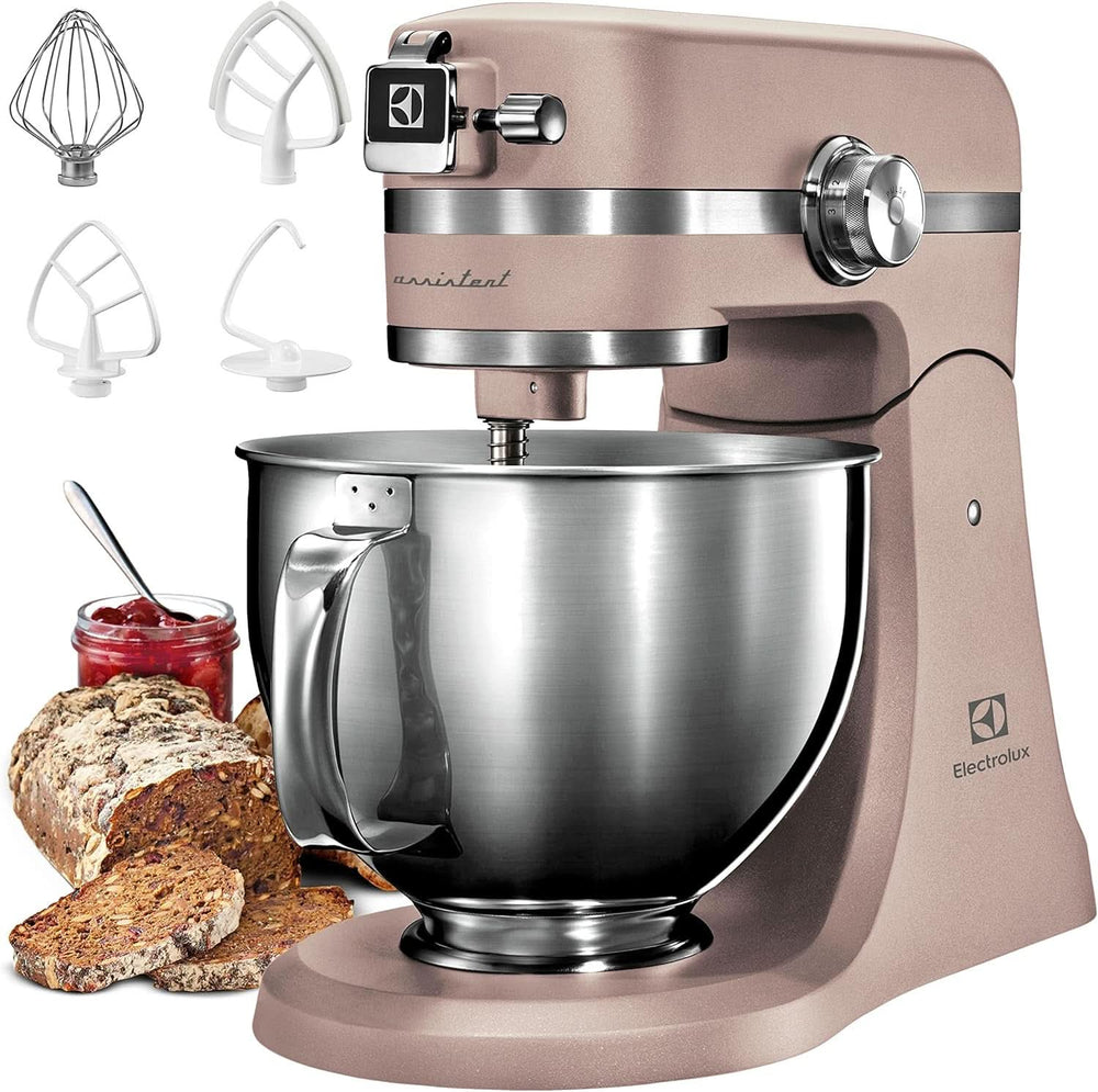 Food processor Electrolux Assistant EKM5570, 1200W, metal body, 10 speeds Naty Shop Cream Previous Model