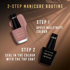 Max Factor Nailfinity Nail Polish Color 100 (Pack of 2)
