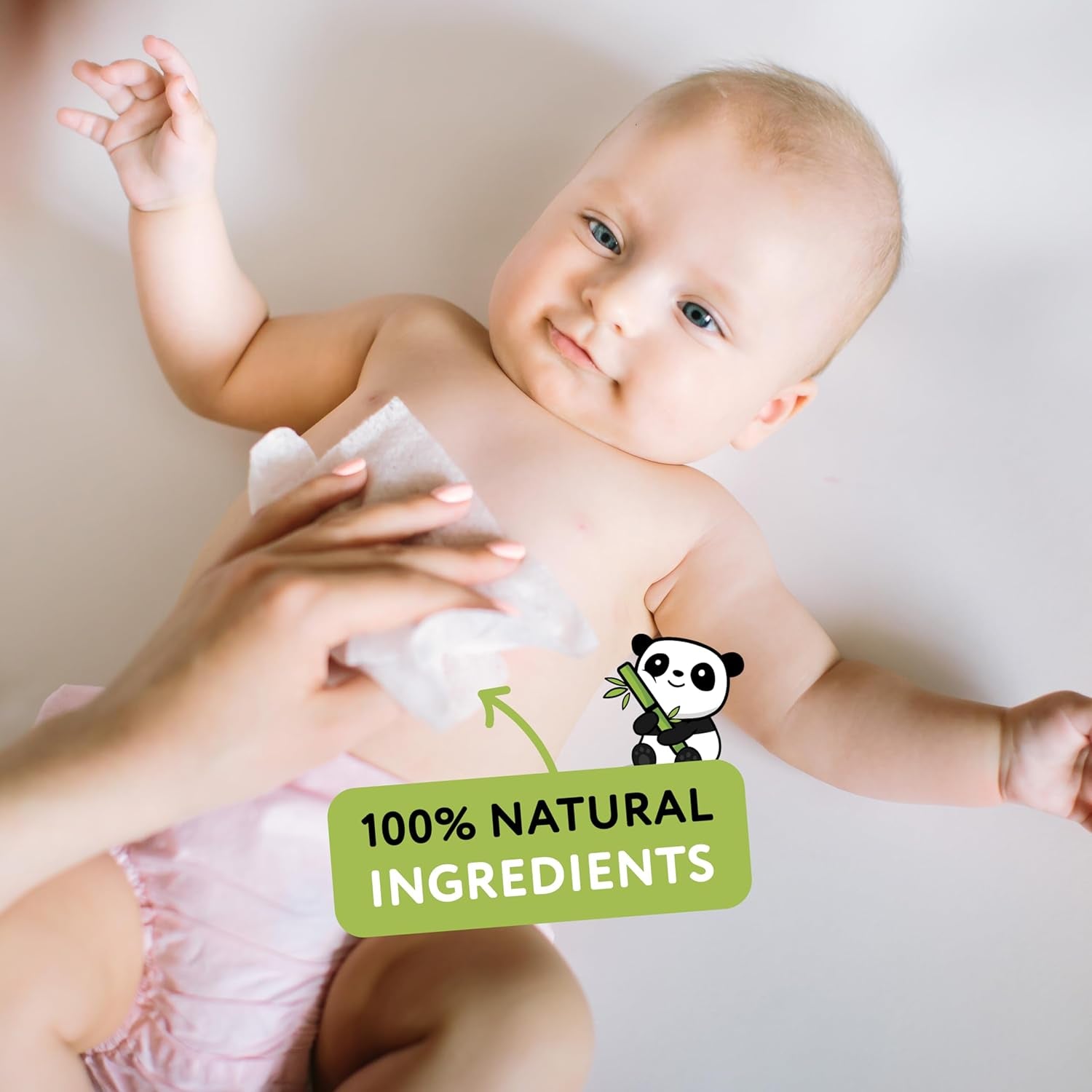 Cheeky Panda Baby Bamboo Wet Wipes | 720 eco wipes | Delicate and soft Essential products for newborns