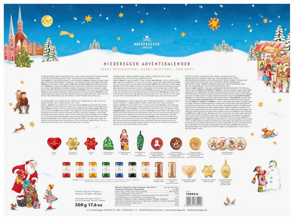 Advent Calendar Niederegger Carousel 500g