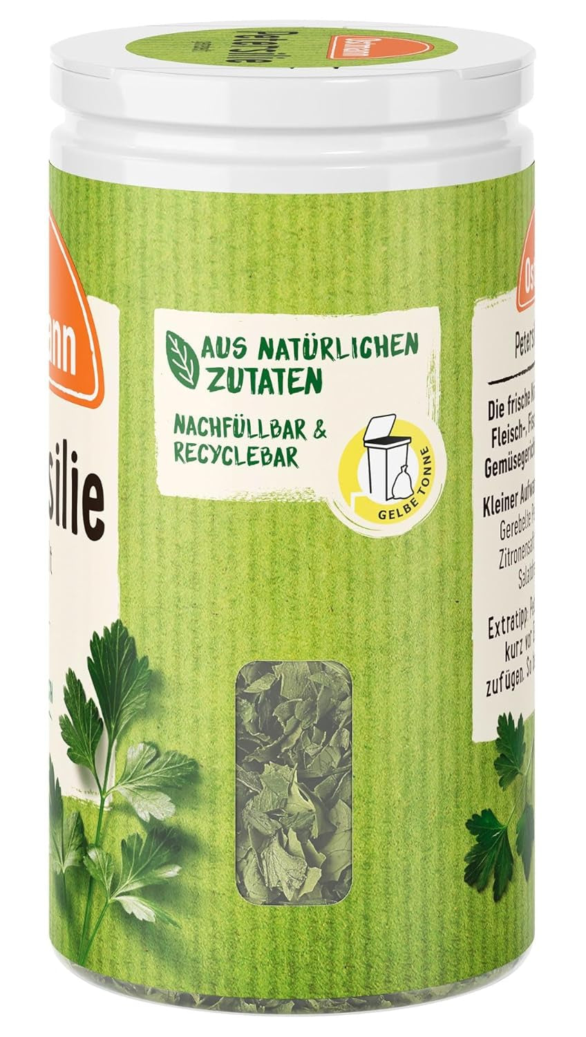Ostmann Gewürze - Parsilie gerebelt | 100% natural ingredients 5 g in Der Streudose