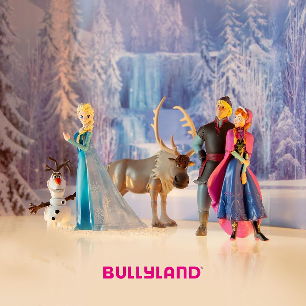 Bullyland 12960 - Figurină Prințesa Anna din filmul Frozen de Walt Disney, aprox. 9,5 cm, foarte detaliată, ideală ca un mic cadou pentru copiii cu vârsta de 3 ani și peste