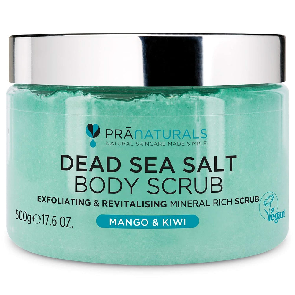 Pranaturals, Body Scrub with Dead Sea salt, 500 g Naty Shop Mango and Kiwi