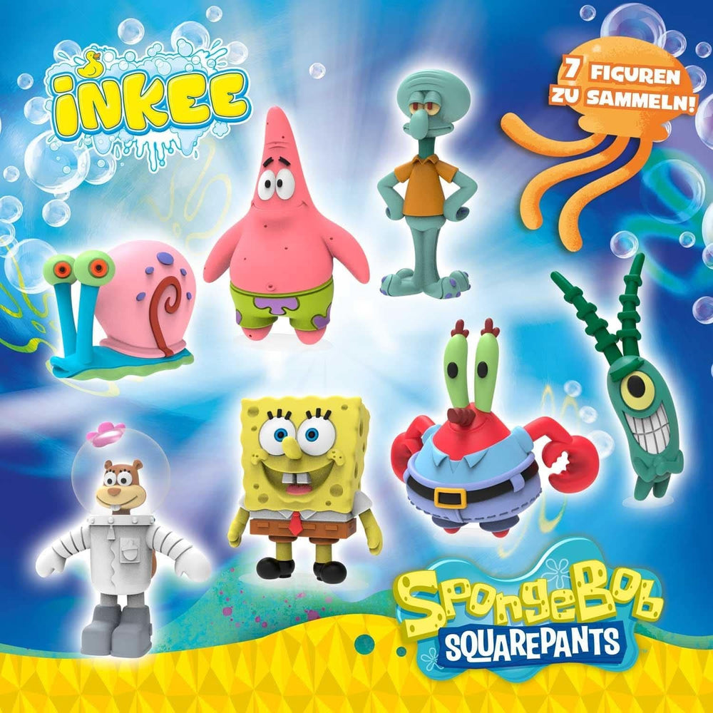 INKEE Spongebob Surprise Kids Bath Bomb Spongebob Squarepants Collectible 80 Grams Naty Shop