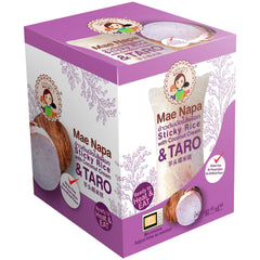 - Sticky rice with coconut and taro - (6 x 80 g)