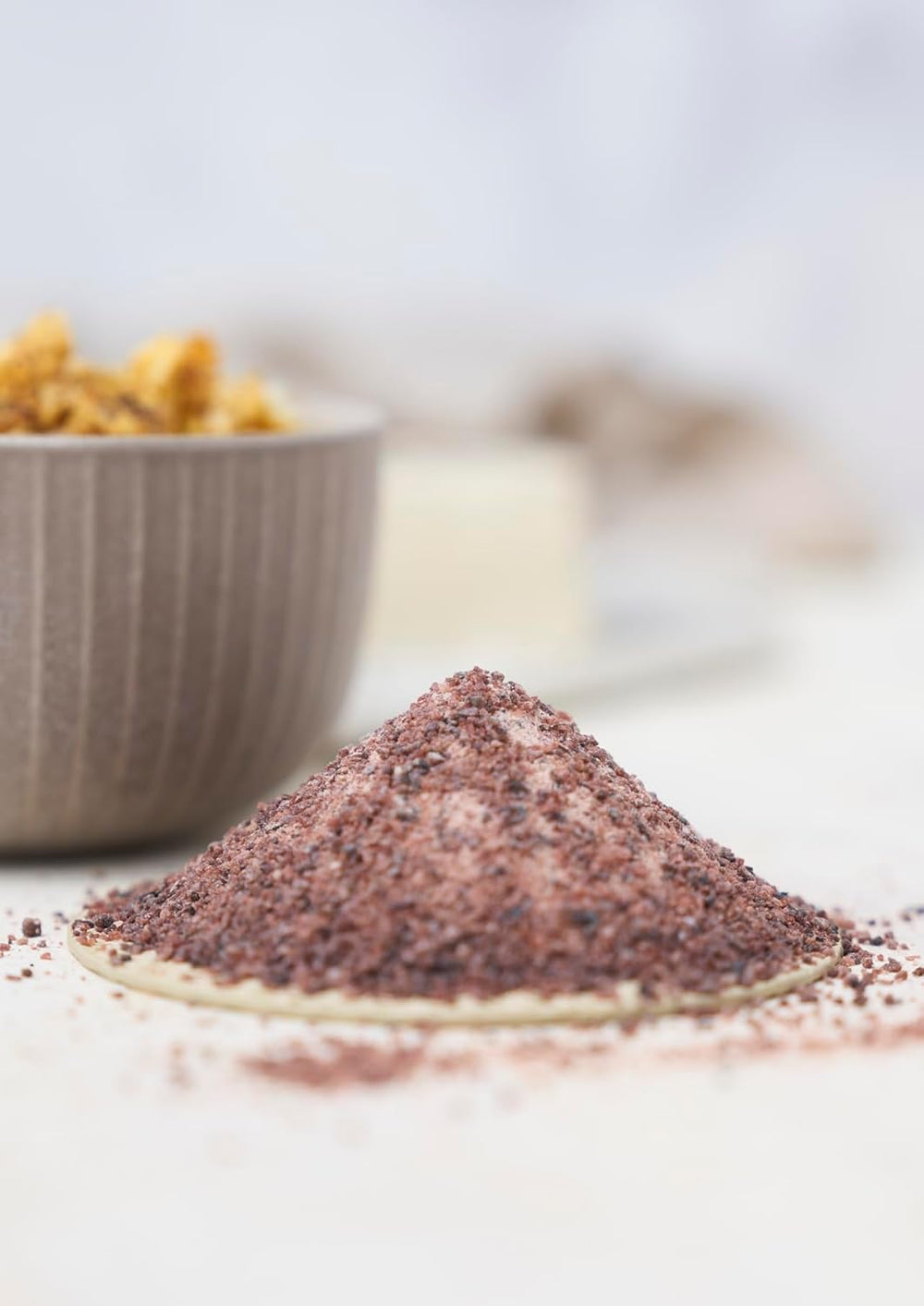 Fuchs Gewürze - Kala Namak - Schwarzsalz - Gewürzsalz für veganes Rührei - natural ingredients - 100 g in wiederverwendbarer, recyclebarer Dose