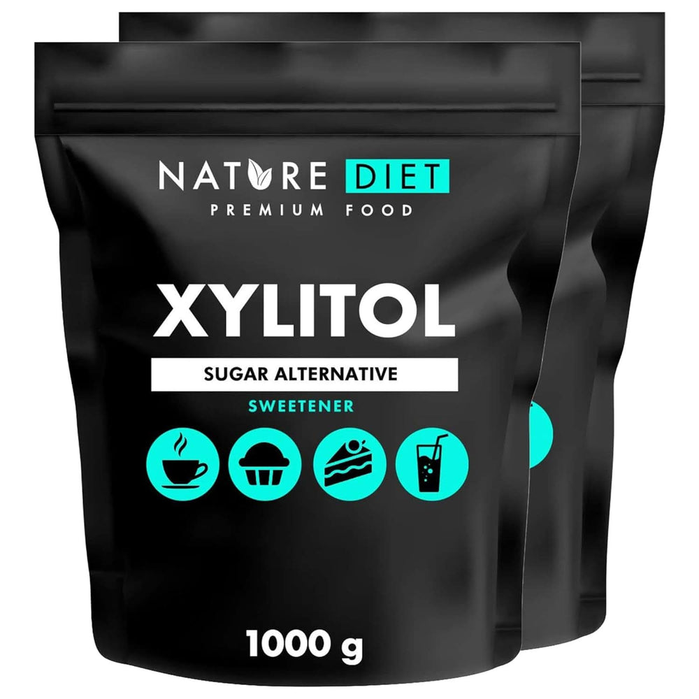 Nature Diet Xylitol, 1 Kg Sweeteners Naty Shop 2 x 1 Kg Xylitol