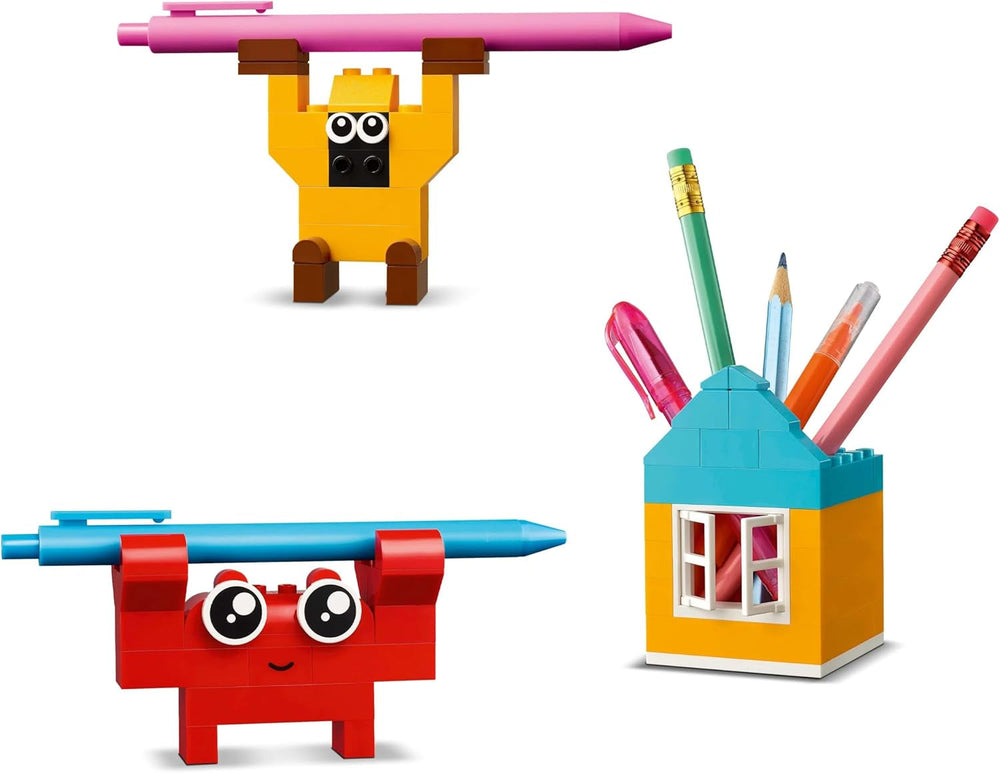 LEGO Classic Creative Fun Box, Colorful Building Bricks for Imaginative Role Play, Building Set for Beginners, Toys for Girls and Boys from 5 Years, Rebuildable Models 11042 Building Sets Besuche den LEGO-Store