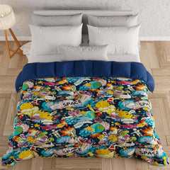 PETTI Artigiani Italiani - Plapumă de iarnă, Plapumă de iarnă, Plapumă simplă, Cu două fețe, Monocolor și imprimare digitală, 100% microfibră antialergică, Made in Italy Plapumi si pilote Naty Shop