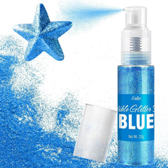 Edible glitter, spray, various colors, 22 grams Naty Shop Blue