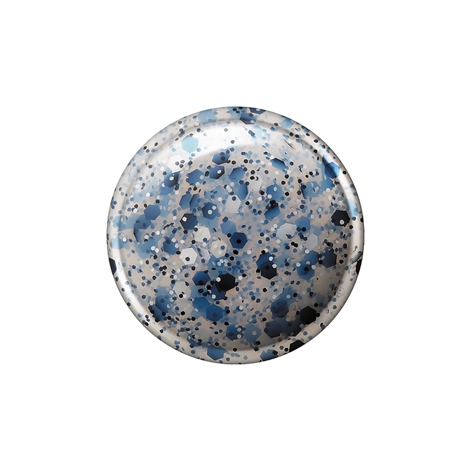 Snails 516202 Top Coat Confetti Blue Baby Nail Polish, Water Based, Washable, Safe, Vegan