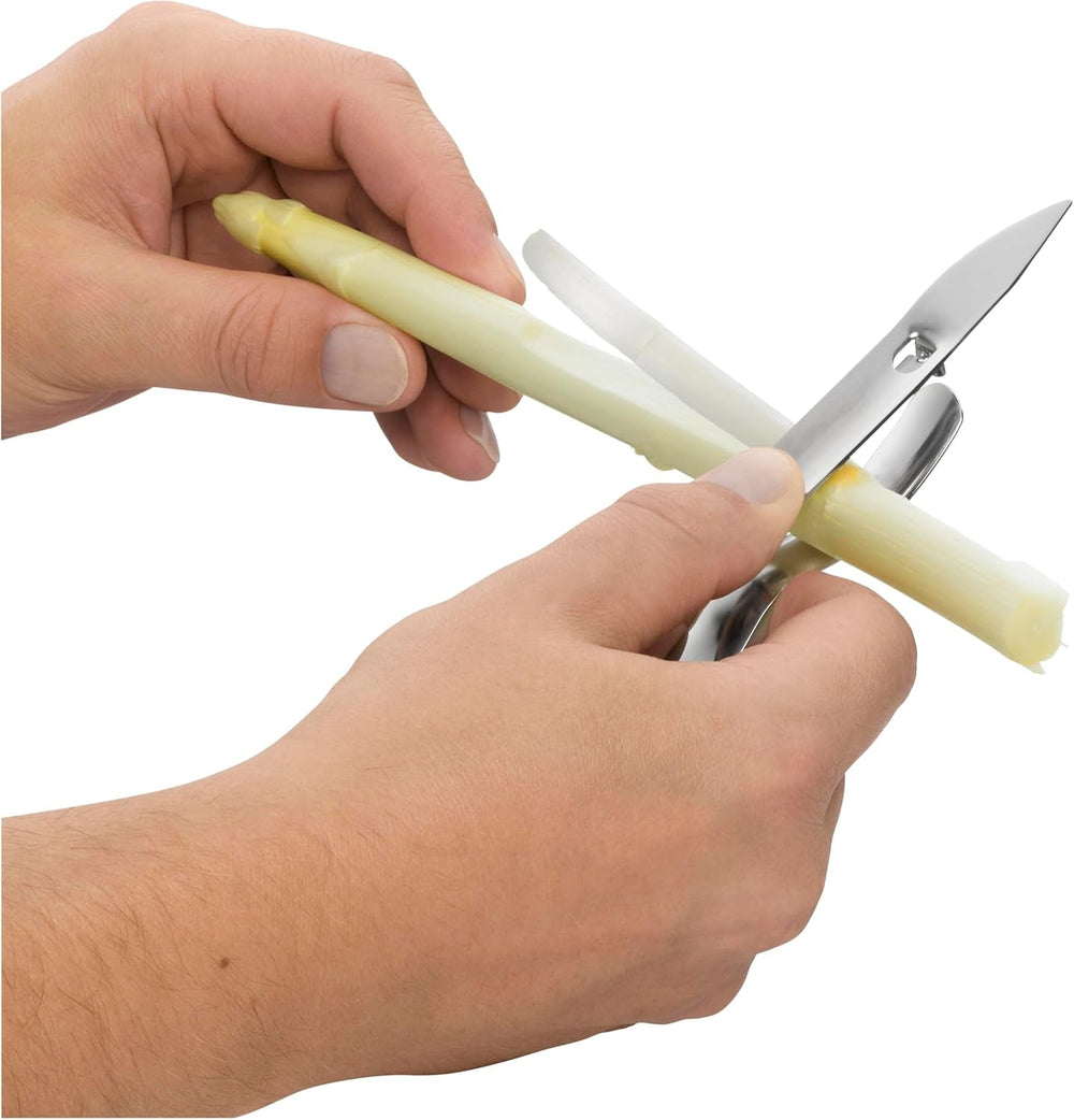 WMF Gourmet asparagus peeler 17 cm, stainless steel Cromargan Peeler Naty Shop