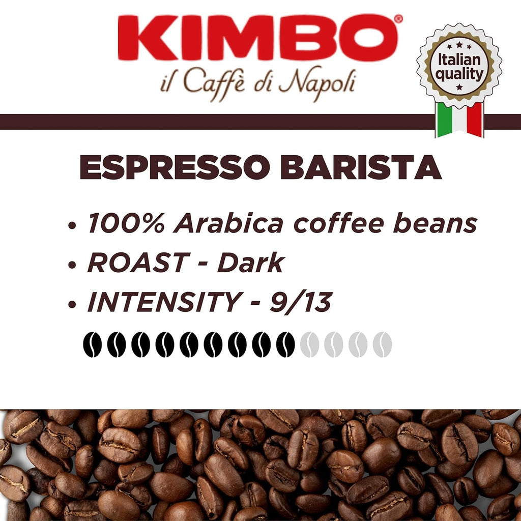 Kimbo Espresso Barista 100% Arabica 1Kg Cafea Naty Shop