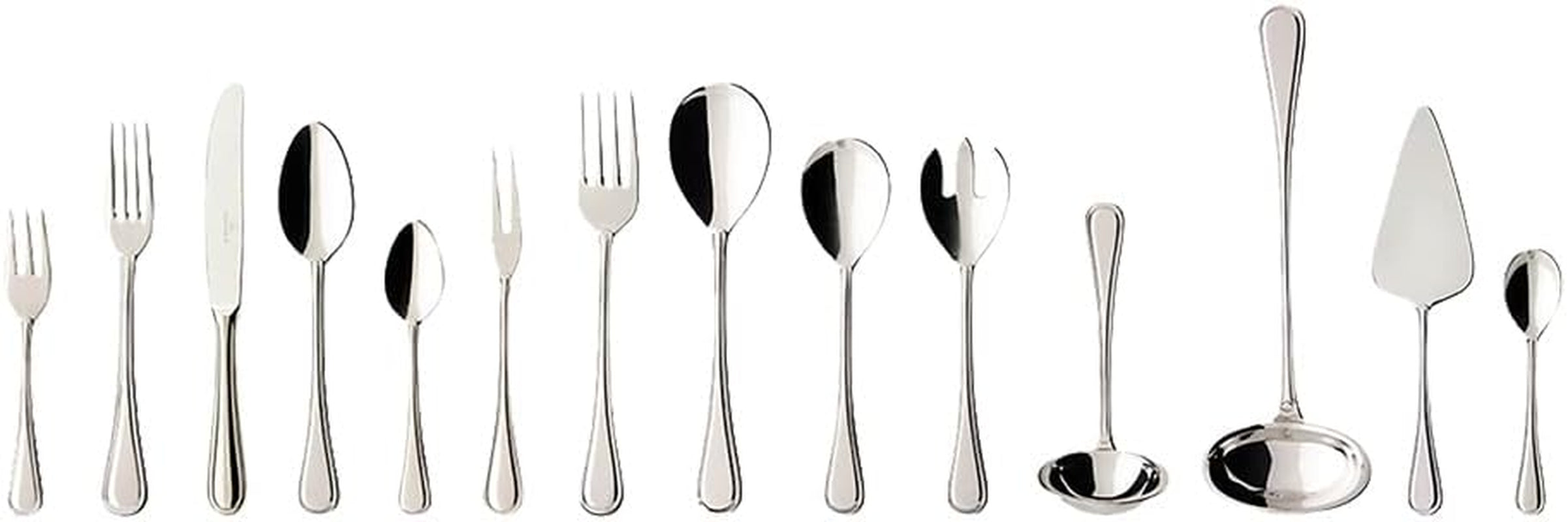 Villeroy And Boch Neufaden Merlemont Cutlery for up to 12 people, 70 pieces, stainless steel Kitchen Naty Shop