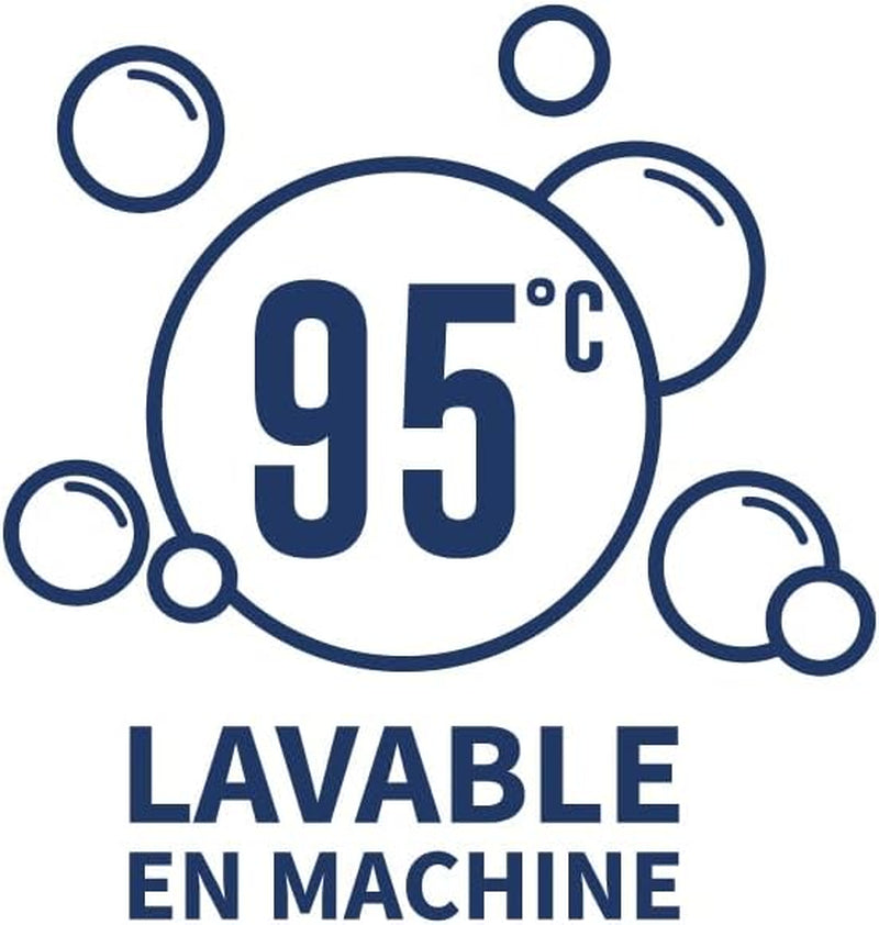 Bleu Calin Pack quilt 1 person 140X200 Cm + 1 pillow 60X60 Cm, 95° washable Duvets and quilts Naty Shop