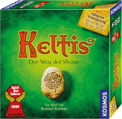 KOSMOS 691783 Keltis Game including Keltis Expansion, Classic Board Game, Family Game for 2-4 Players Ages 10+, Party Game for Kids and Adults, Game of the Year 2008