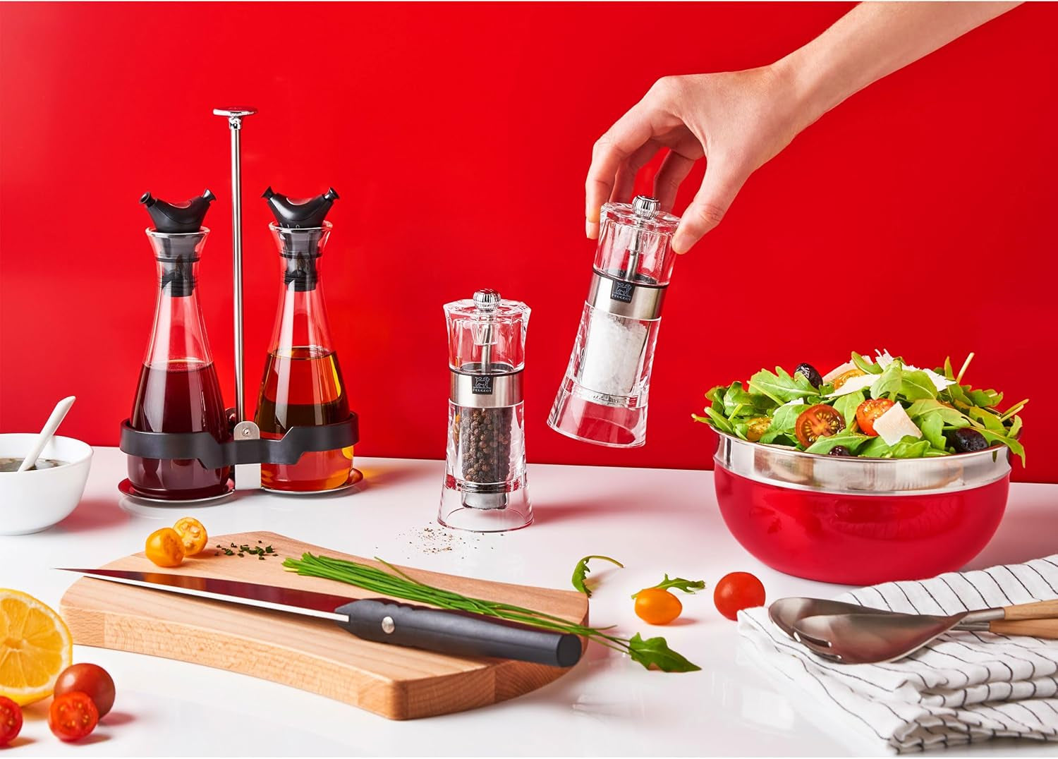 OSLO Duo acrylic/stainless steel 14 cm Graters and Slicers Naty Shop