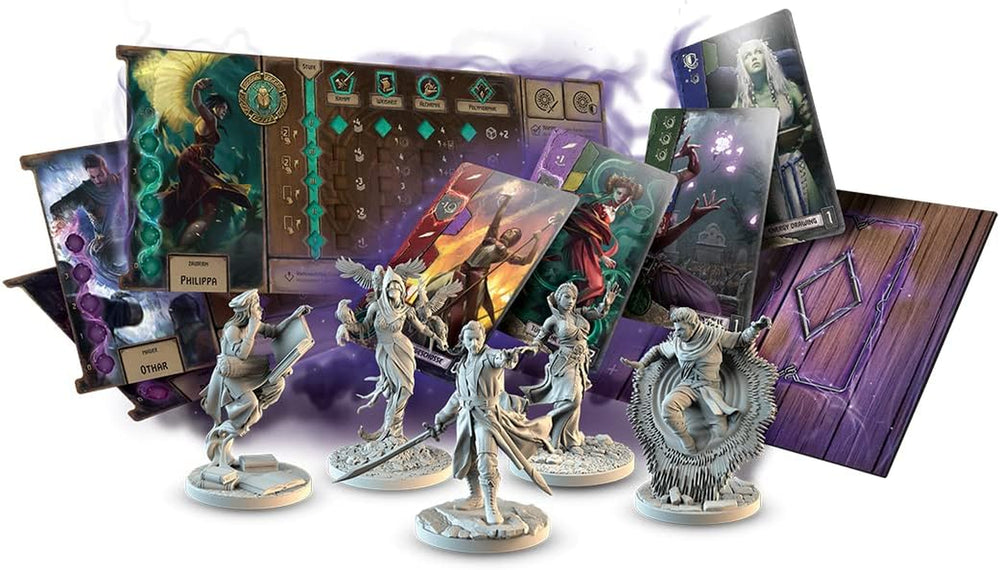 Go on Board, The Witcher: The Old World, Expansion, Expert Game, Board Game, 1-5 Players, Ages 14+, 90-150 minutes, German