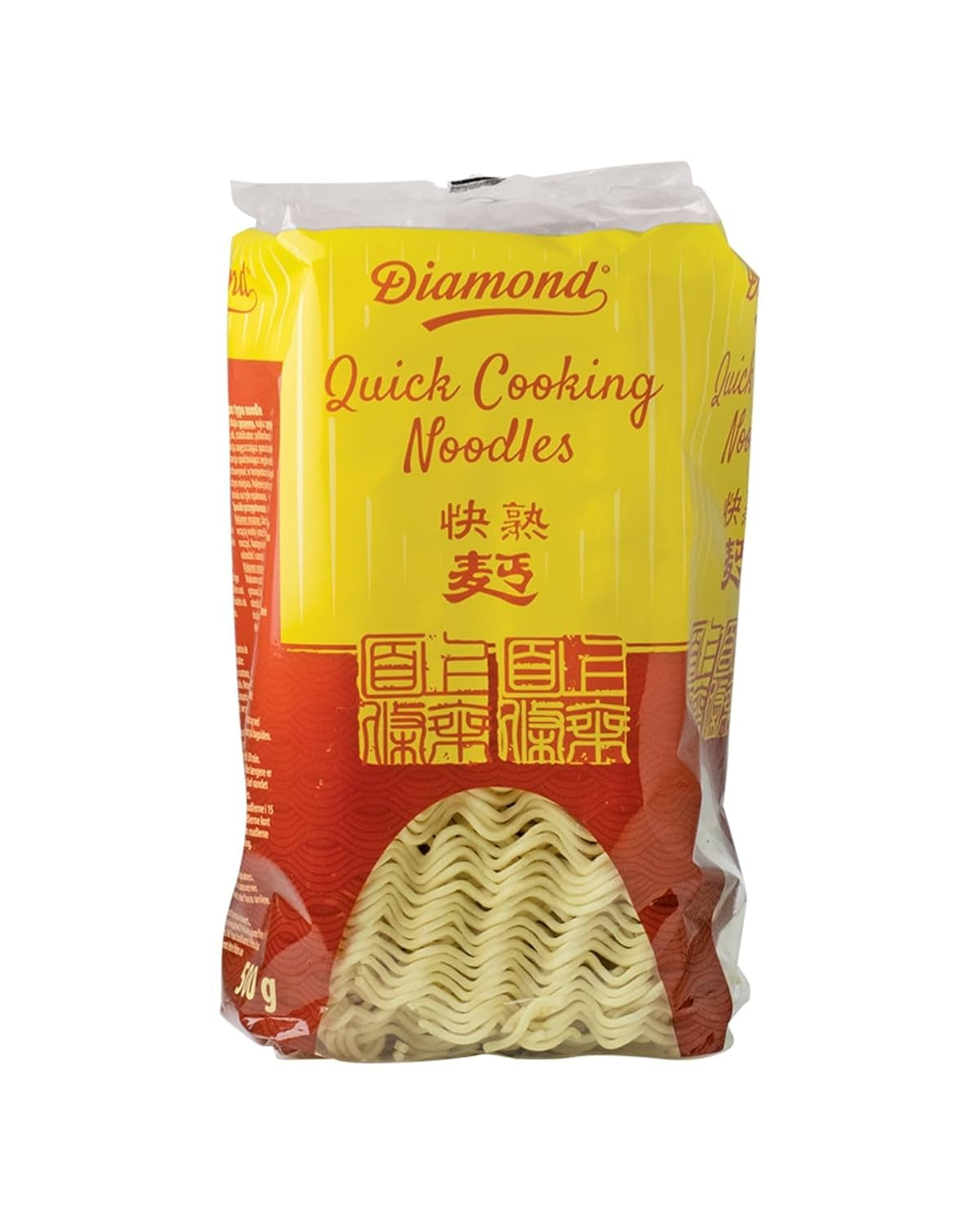 DIAMOND Instant Eggless Noodles, Instant Wheat Flour Wok Noodles & Side Dishes - 1 x 500g