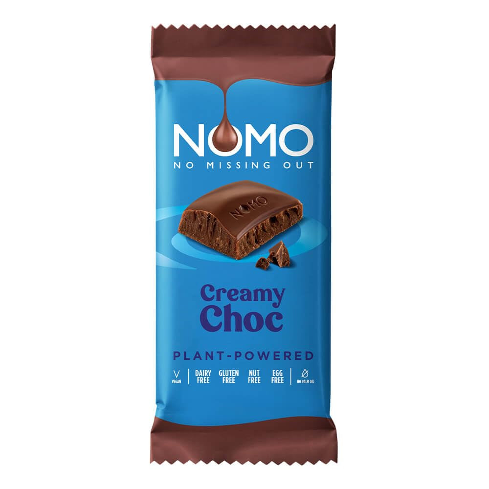NOMO XL Chocolate Cookie Dough 127g - nut-free, peanut-free, dairy-free, lactose-free, egg-free, gluten-free - plant-based - vegan