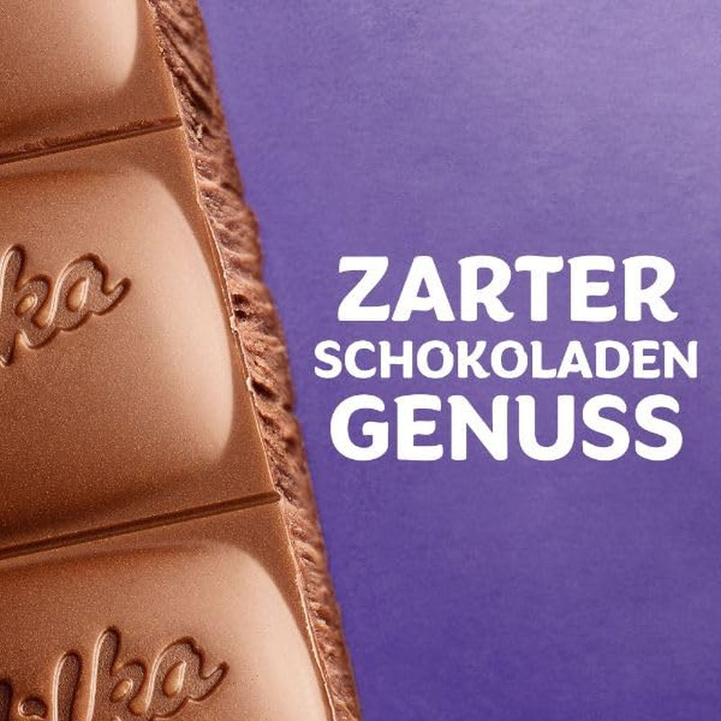 Milka Om de zăpadă Alpine Milk – Pachet mare cu figurine de oameni de zăpadă din ciocolată în 3 modele – 24 x 50g