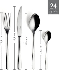 Vivo by Villeroy & Boch – New Fresh Basic cutlery set of 24 pieces for 6 people Kitchen Naty Shop