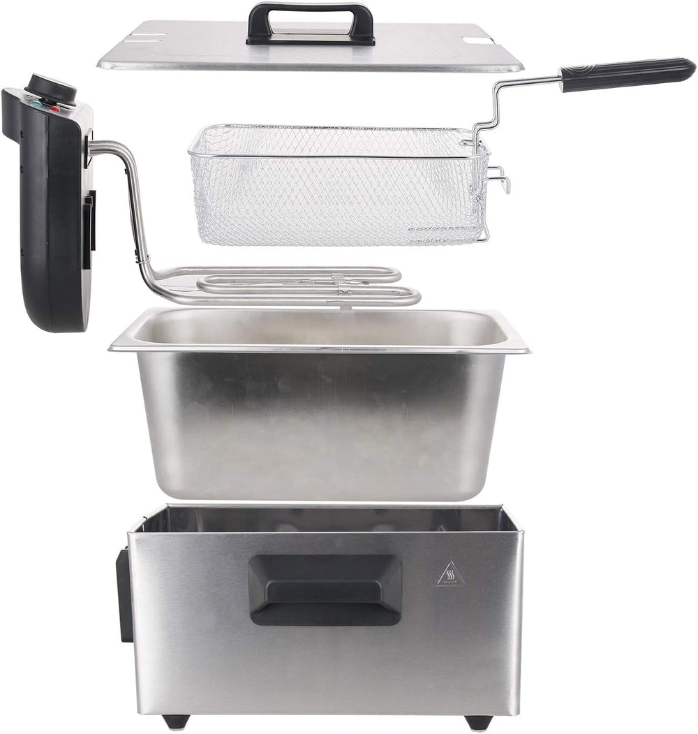 Oil fryer Emerio 3.0L with Cold Zone technology, 2000 W Appliances Naty Shop