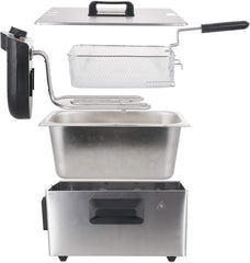 Oil fryer Emerio 3.0L with Cold Zone technology, 2000 W Appliances Naty Shop