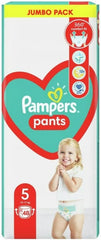 Pampers Pants diapers size 5 (12-17 kg), 48 pieces, protection and comfort. Easy to use Pampers diapers.