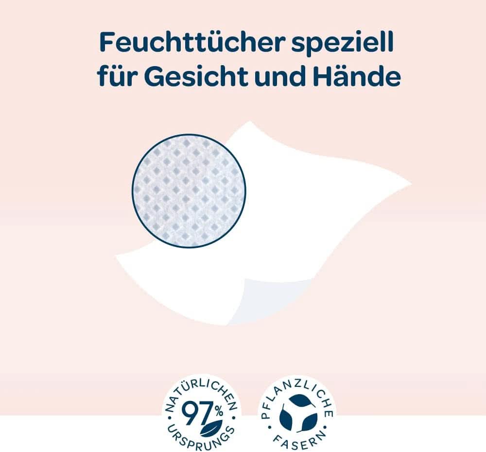 BIOLANE - Servetele pentru bebelusi pentru fata si maini Servetele Umede Bebelusi Naty Shop