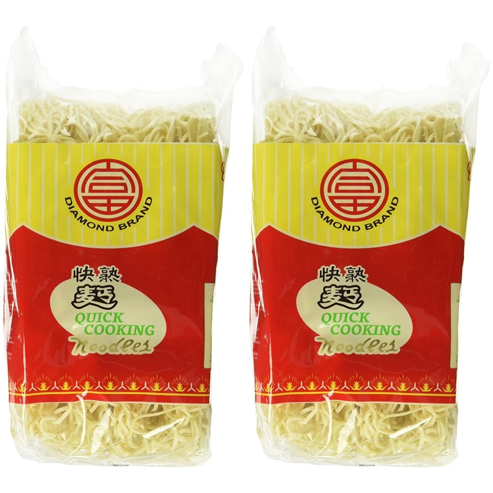 DIAMOND Instant Eggless Noodles, Instant Wheat Flour Wok Noodles & Side Dishes - 1 x 500g