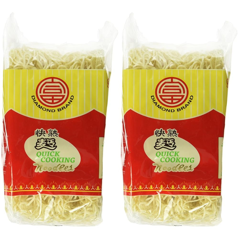 DIAMOND Instant Eggless Noodles, Instant Wheat Flour Wok Noodles & Side Dishes - 1 x 500g