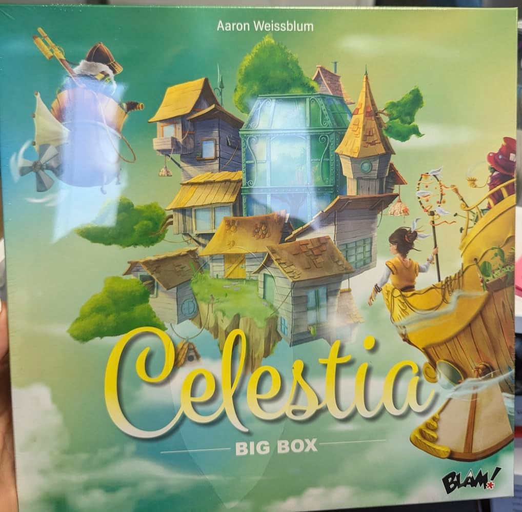 Blame! Celestia Big Box • Complete Collector's Base Game + 2 Expansions Family Board Game - For 2 to 6 Players - Ages 8+ - 30 Minutes