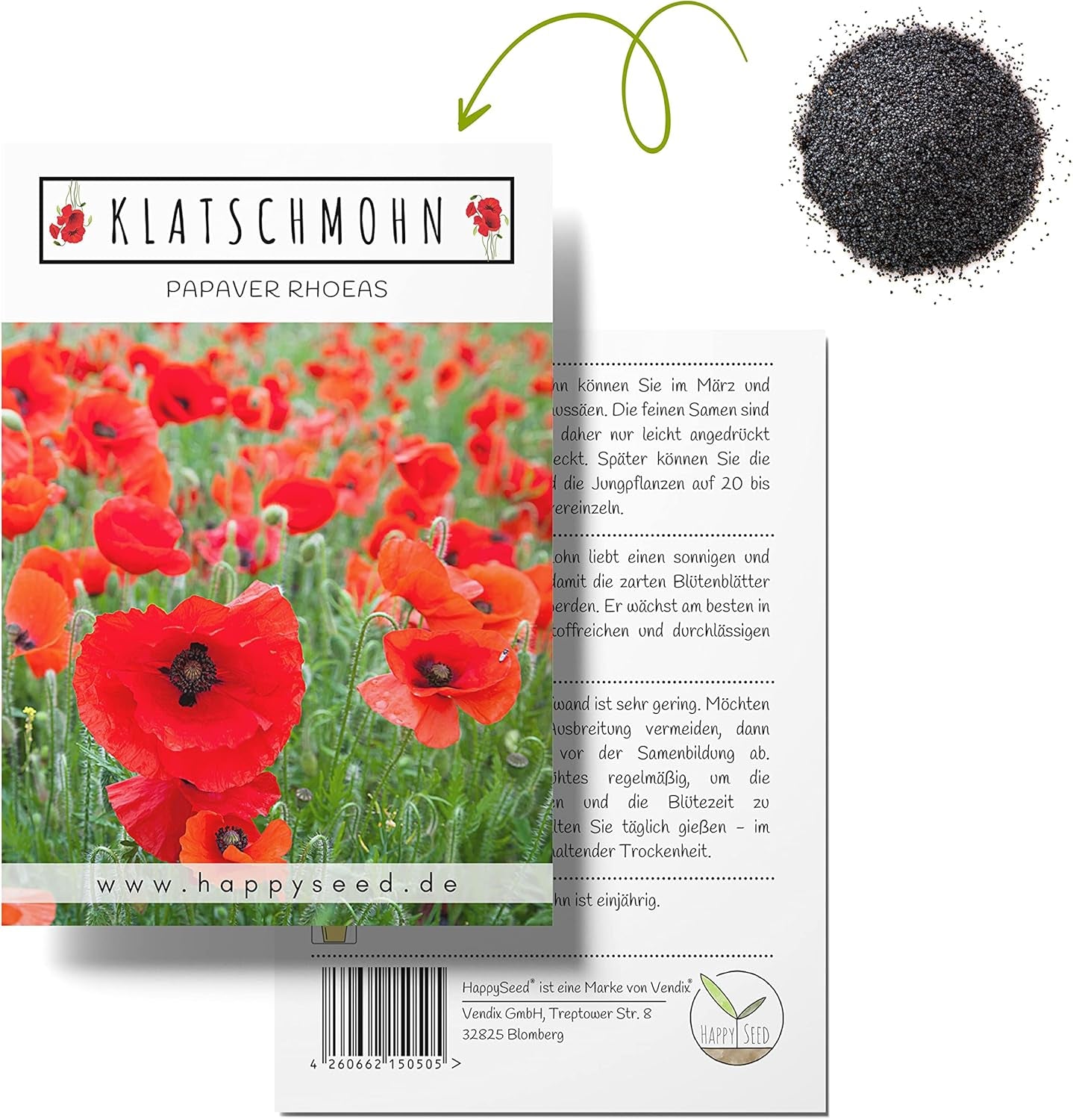 Iceland Poppy Seed Mix (Papaver nudicaule) - Beautiful flowering poppies with a long flowering period for a colorful flower meadow (Iceland Poppy)