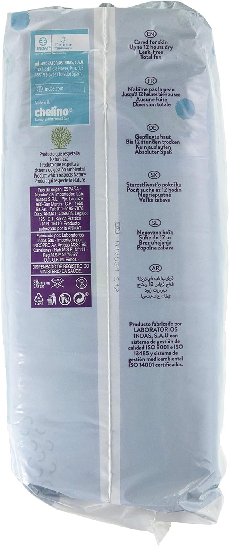 Diapers Indas Fashion & Love XL, size 6 (17-28 kg), 27 pieces