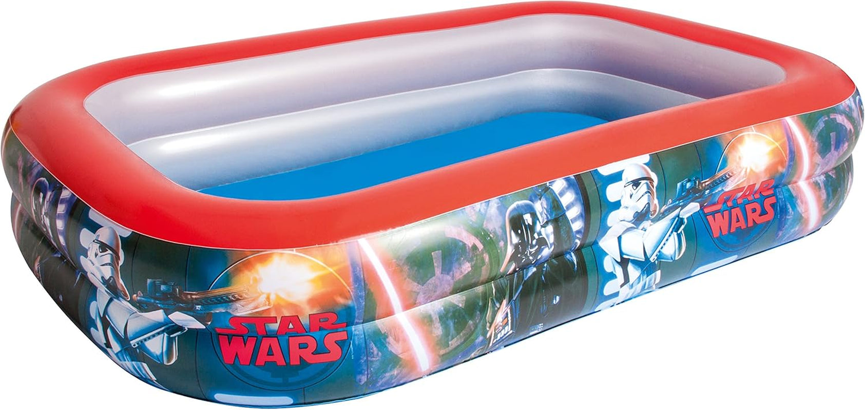 Bestway Family Pool, Rectangular Children's Pool, Easy to Assemble, Color, 262 x 175 x 51 cm