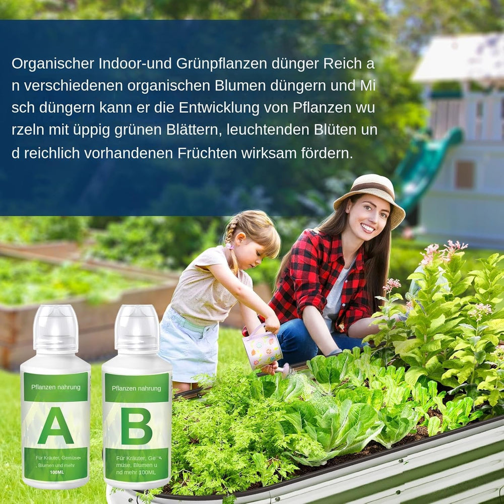 2pcs Hydroponic Plant Fertilizer, Hydroponic Plant Nutrients, Hydroponic Fertilizer, Hydroponic Plant Nutrient Solution, A & B Hydroponic System Fertilizers