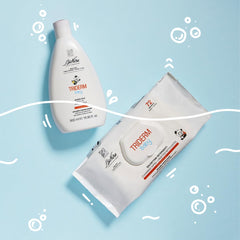 Bionike Triderm Baby Wet Wipes for Dry and Sensitive Skin Soothing and Firming Effect Protects and Moisturizes 72 Wipes