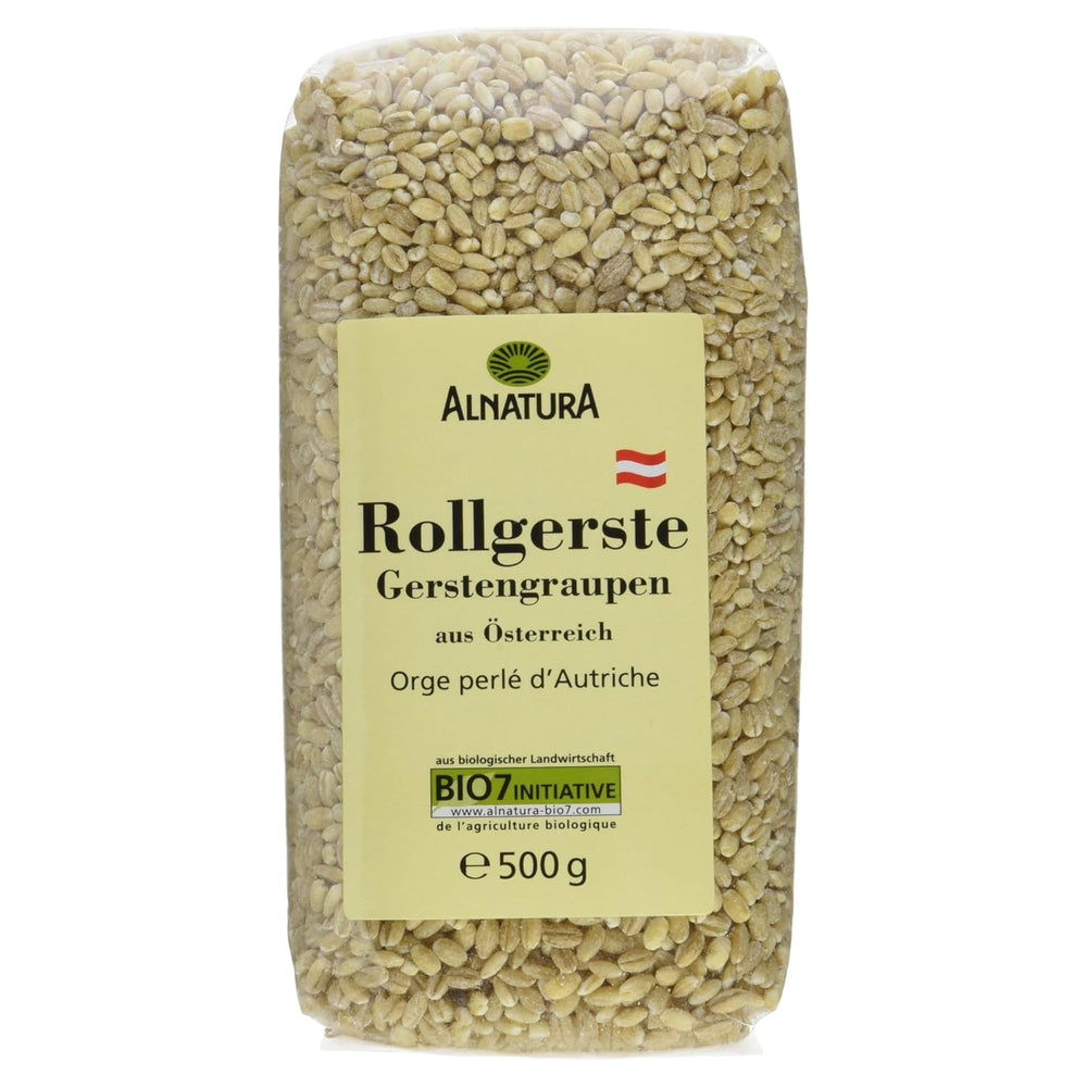 Organic pearl barley, pearl barley, 500g