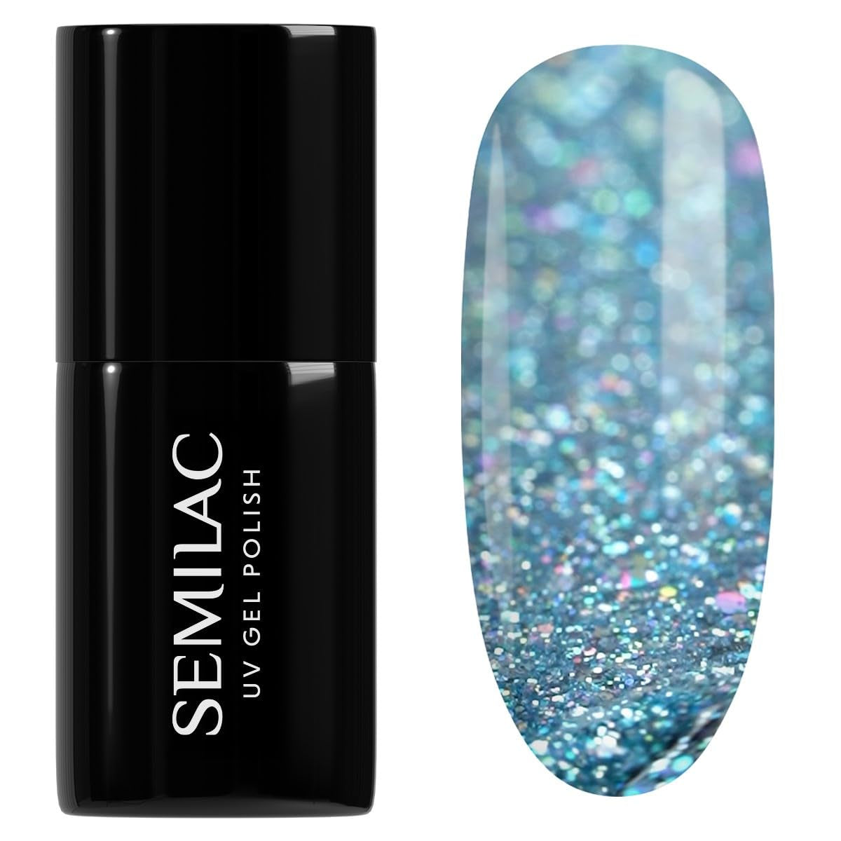 Semilac UV nail polish 610 Frosty Christmas 7 ml
