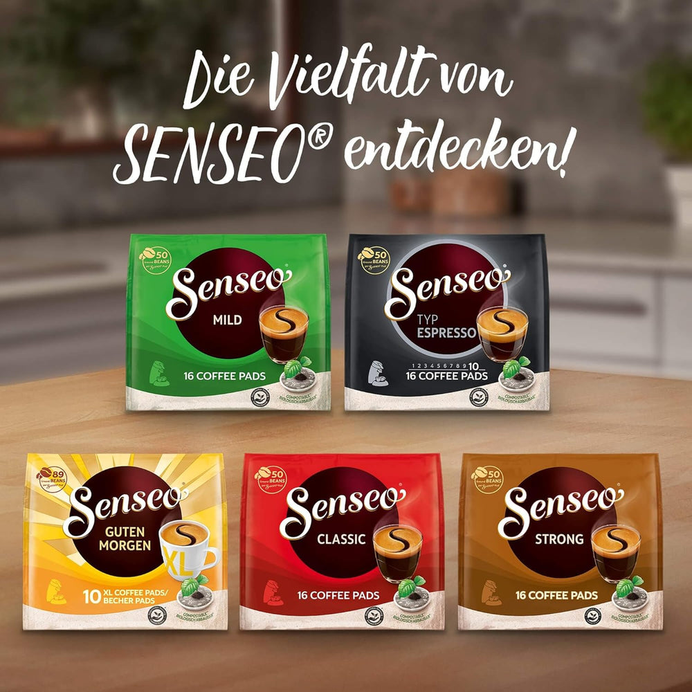 Senseo Pads Extra Strong, 5 x 16 Getränke, 80 Kaffeepads
